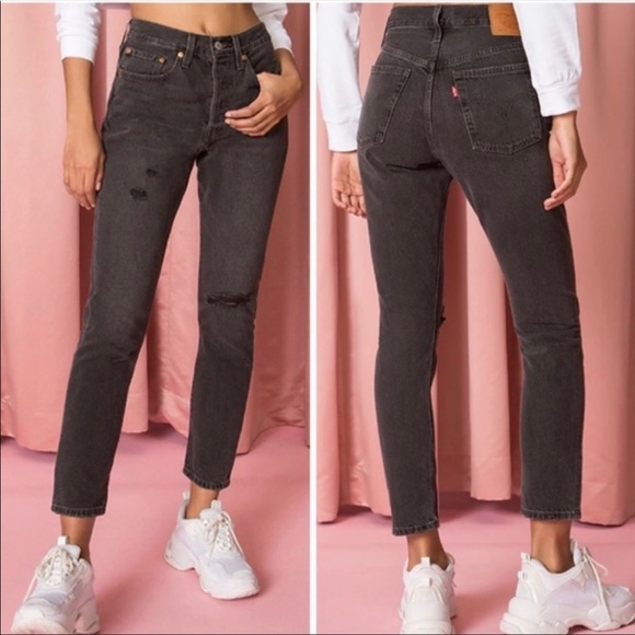 Levi's Denim - Levi’s | 501 Skinny Distressed Black Filiforme Jean